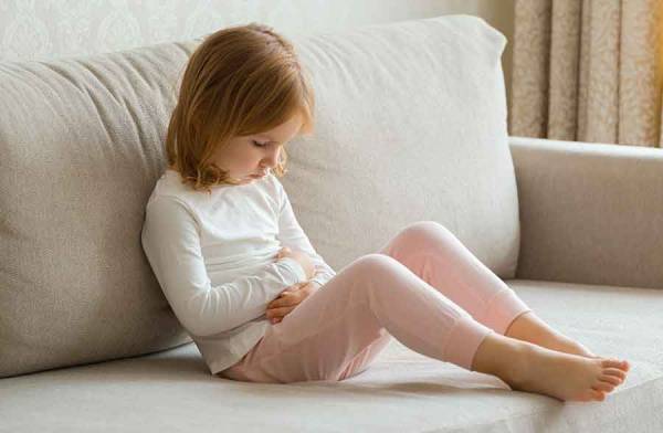 Cattiva digestione nel bambino